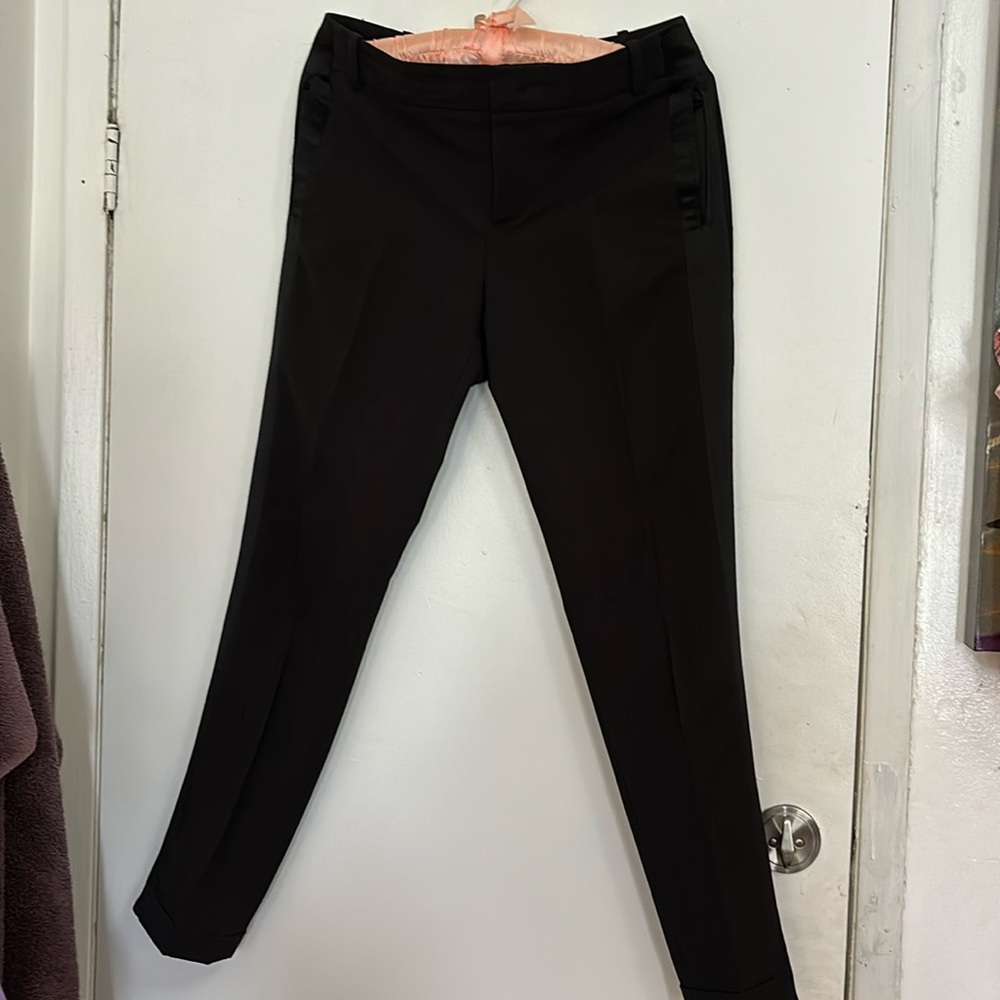Classic Black Skinny Women's Dress Pants